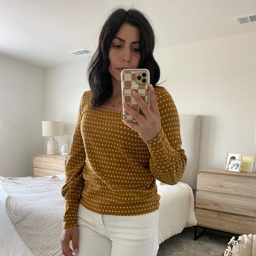 Madewell Long Puff Sleeve